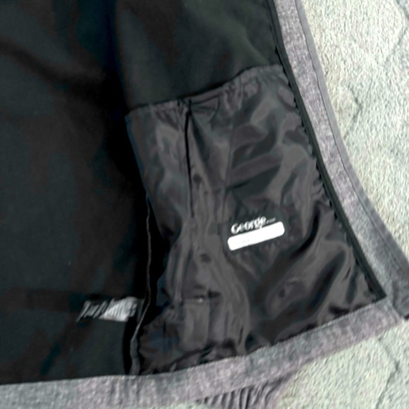 George Boys Gray Hoodie Full Zip Jacket EPIC logo & Reflectors Size XL (14-16) - Picture 5 of 8